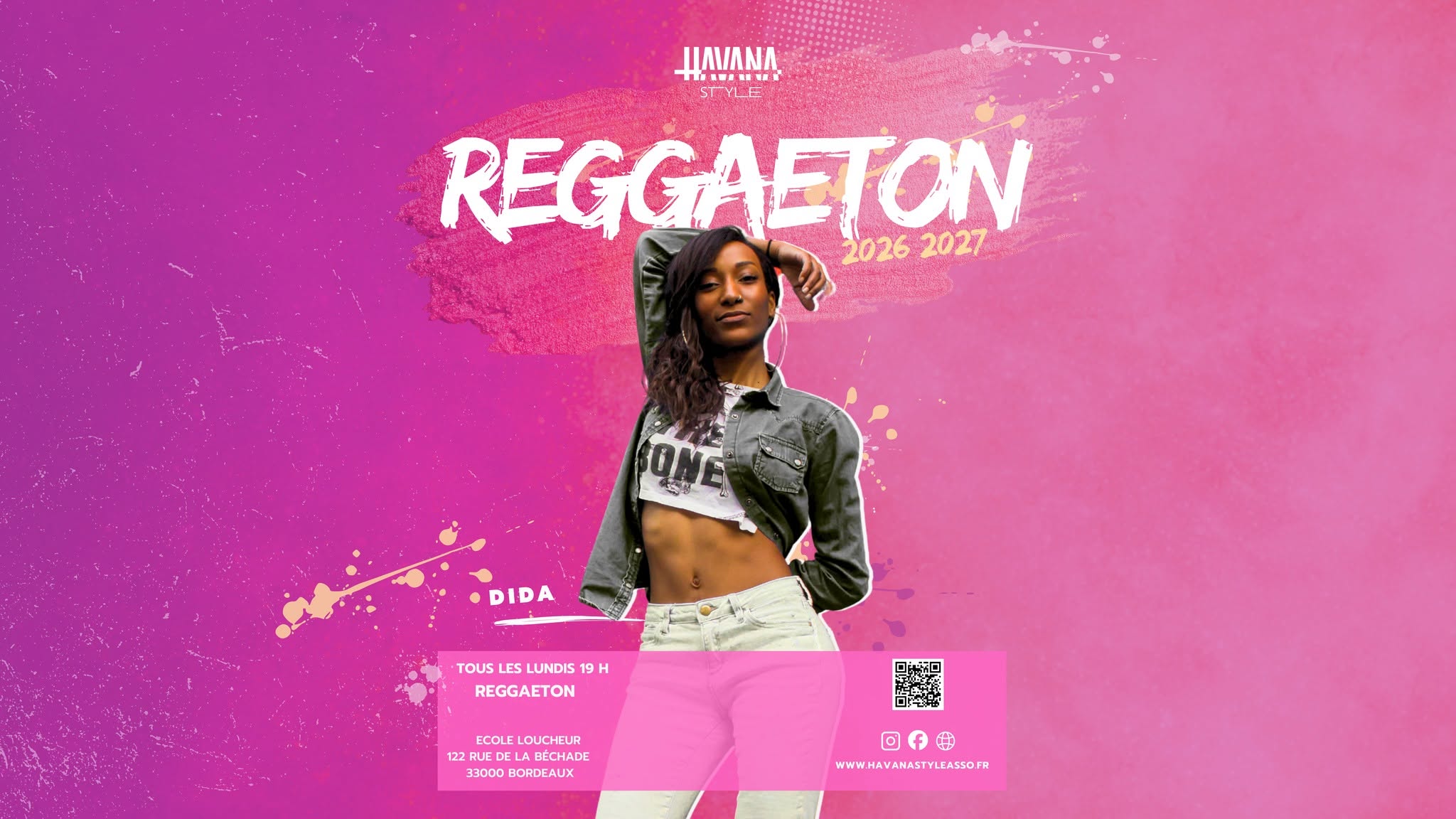 Cours de Reggaeton à Bordeaux- saison 2026-2027