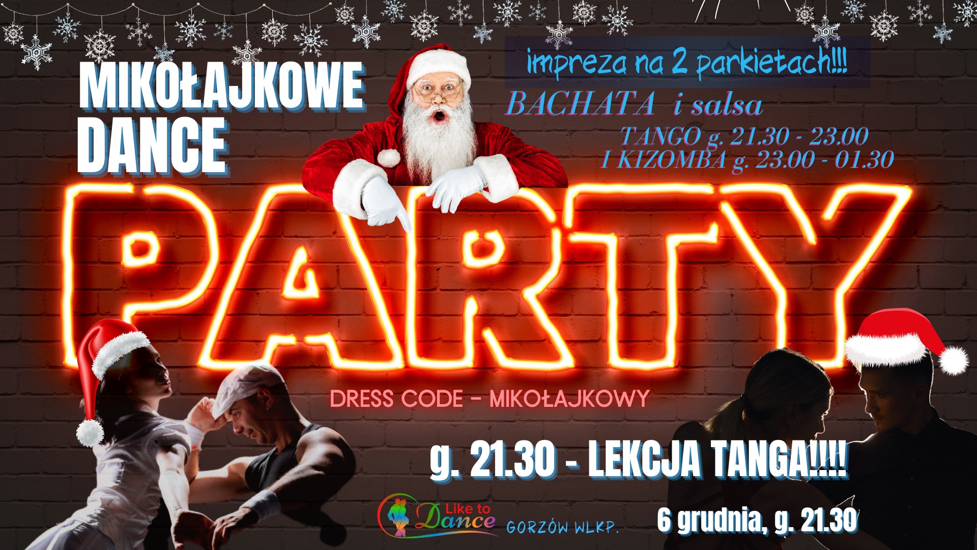 MIKOŁAJKOWE 🎅DANCE PARTY
