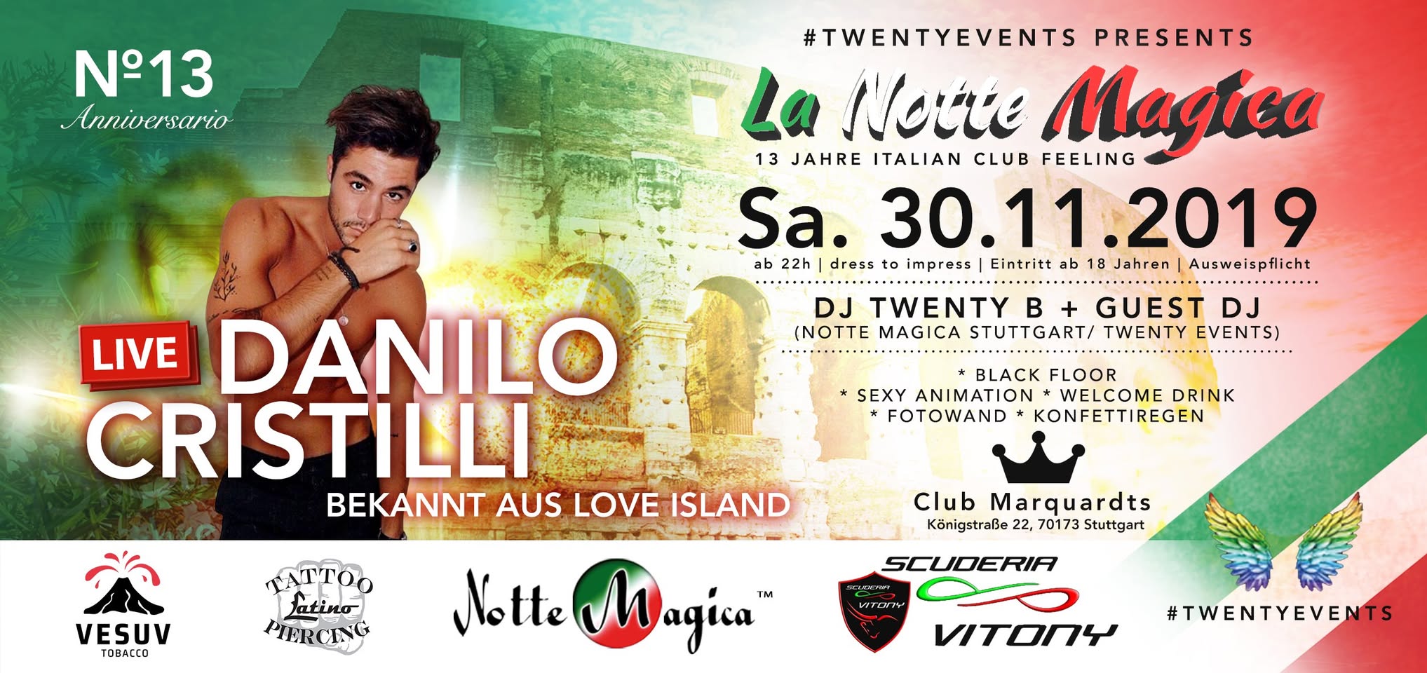 La Notte Magica - ★13 Anniversario★ ★Danilo Cristilli★