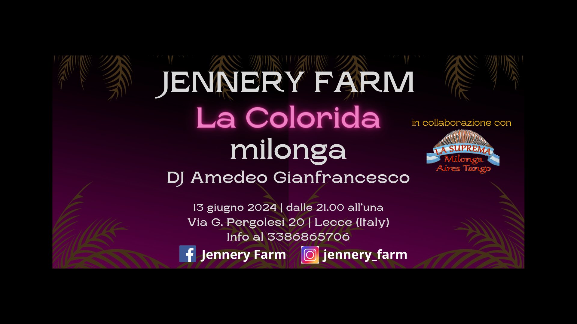 ๐๐ La Colorida - milonga ๐๐