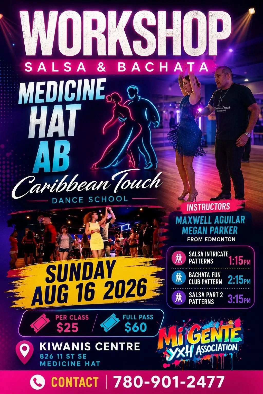 Salsa Dance Workshops in Medicine Hat