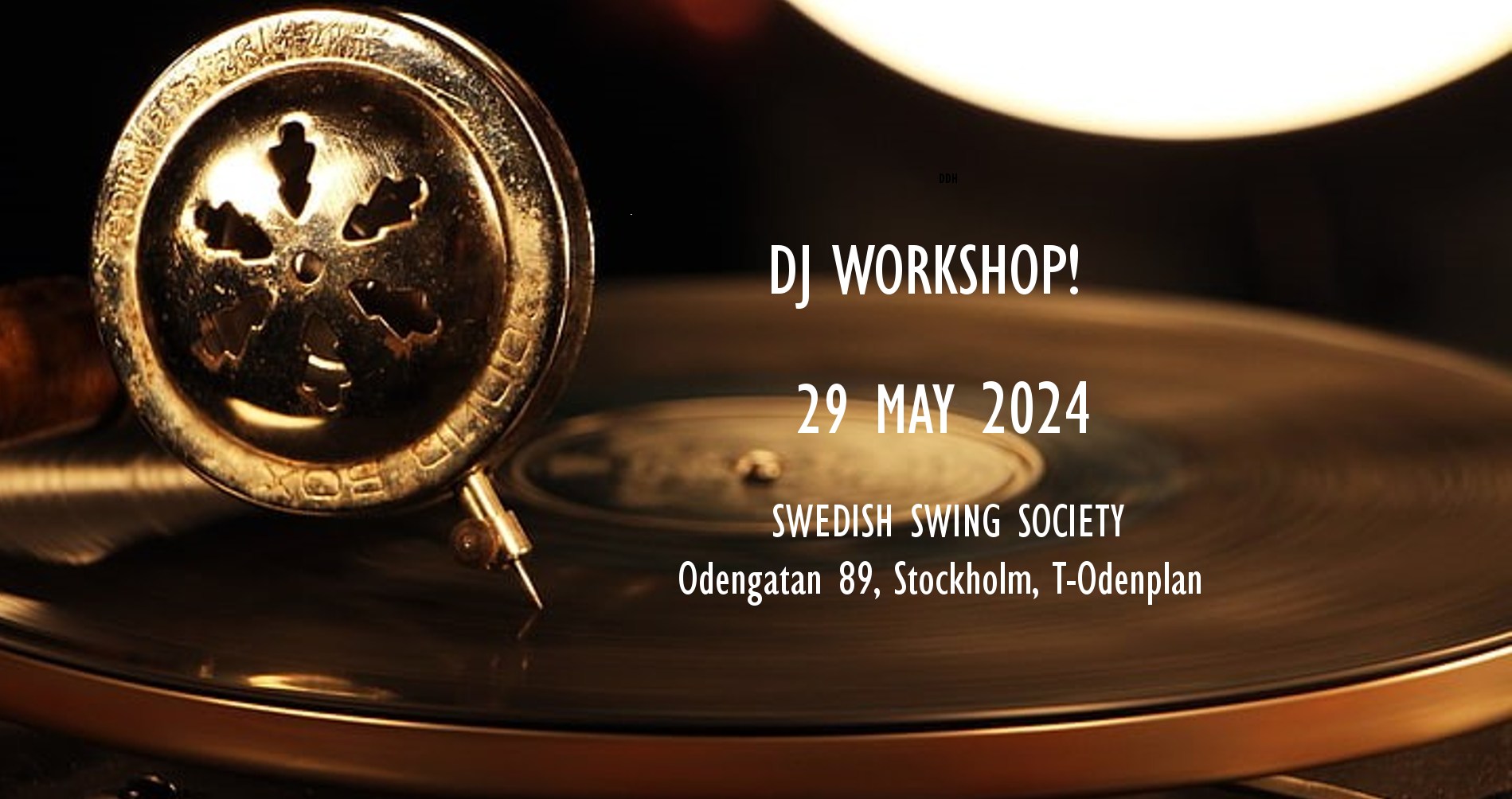 DJ Workshop at Swedish Swing Society