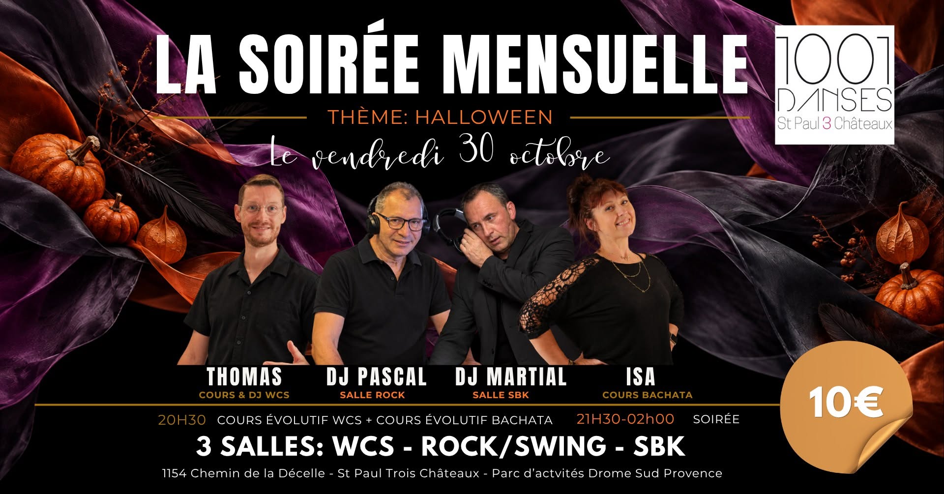 La Mensuelle SBK • Rock • WCS - Thème Halloween 🎃