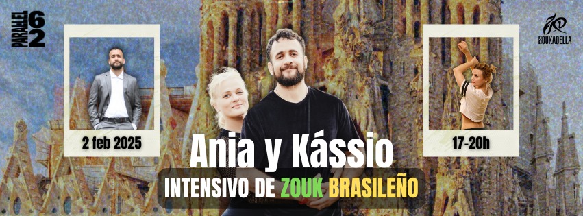 Intensivo de Zouk Brasileño con Ania y Kassio + Fiesta