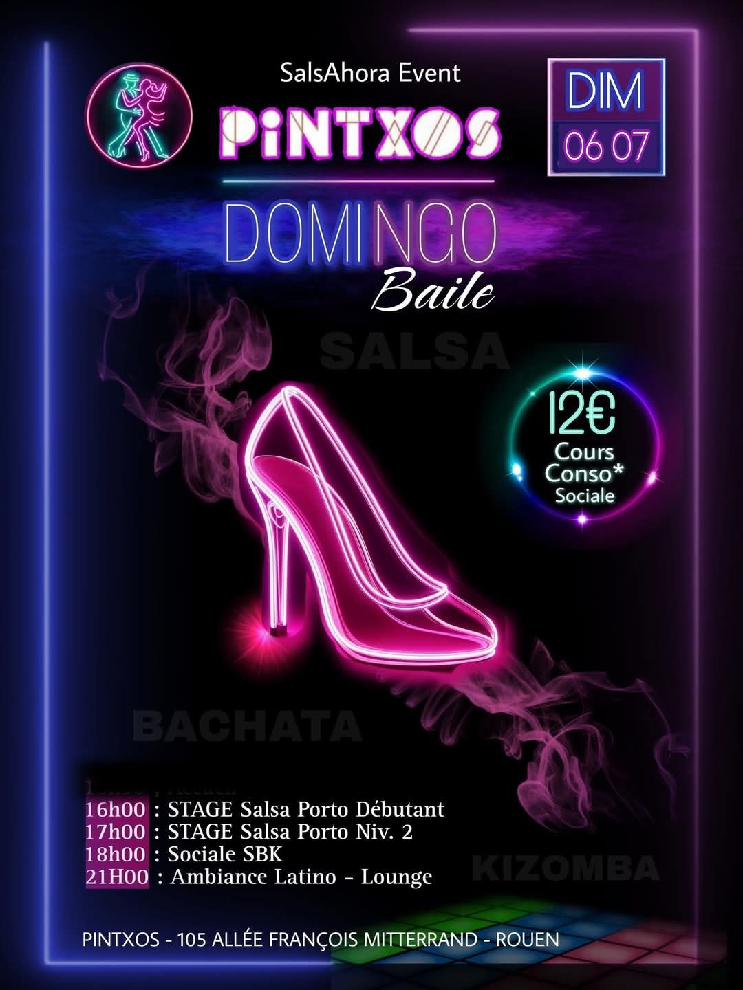 DOMINGO BAILE - AVRIL (Au PINTXOS ROUEN)