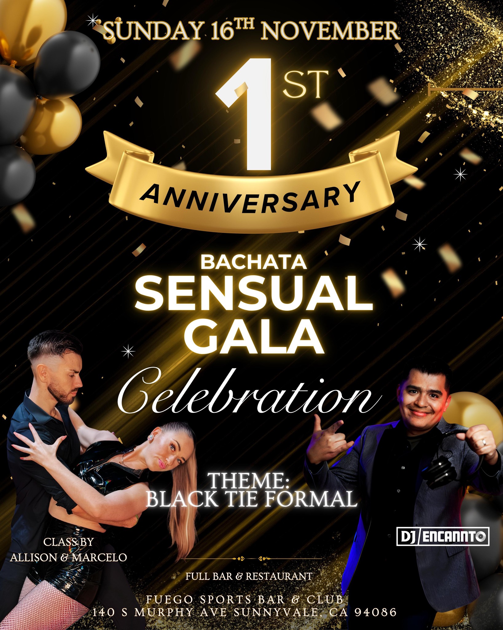 Bachata Sensual Gala - 1 Year Anniversary