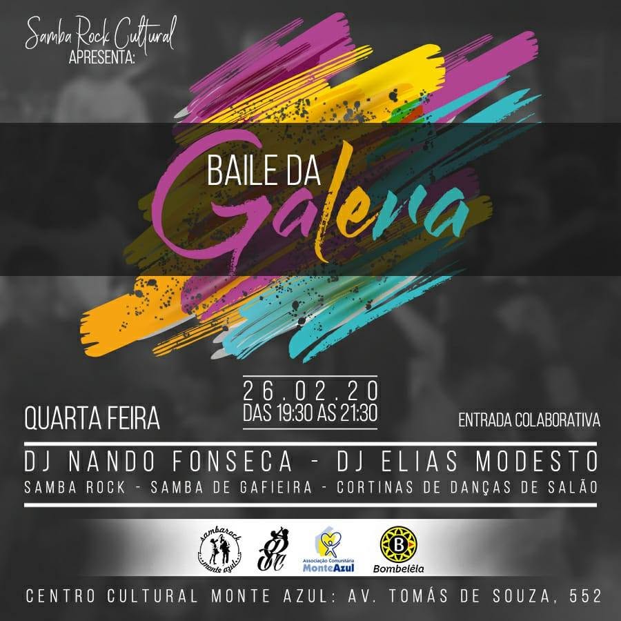 Baile da Galera - Samba Rock Cultural 2020