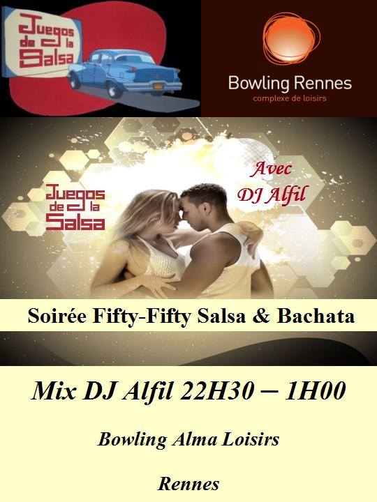 Juegos : Soirée Fifty-Fifty Salsa & Bachata