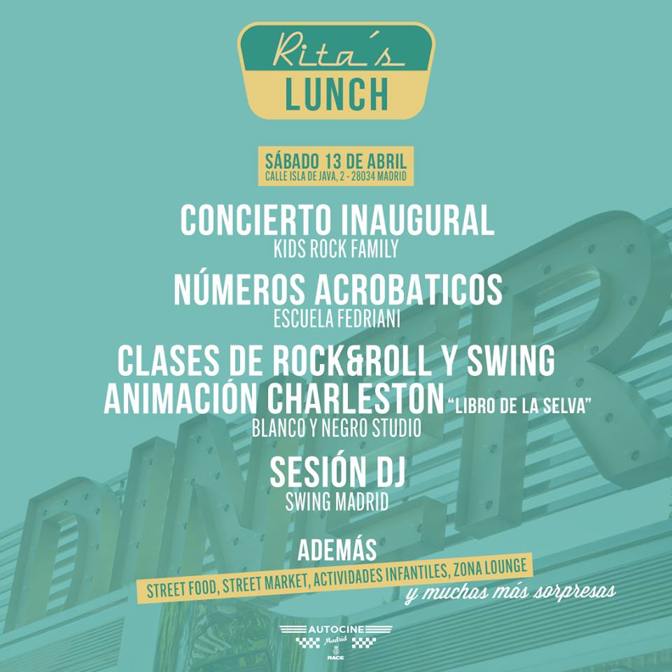 Rita´s Lunch. Clases de Baile Swing Boogie y Dj Swing Madrid.