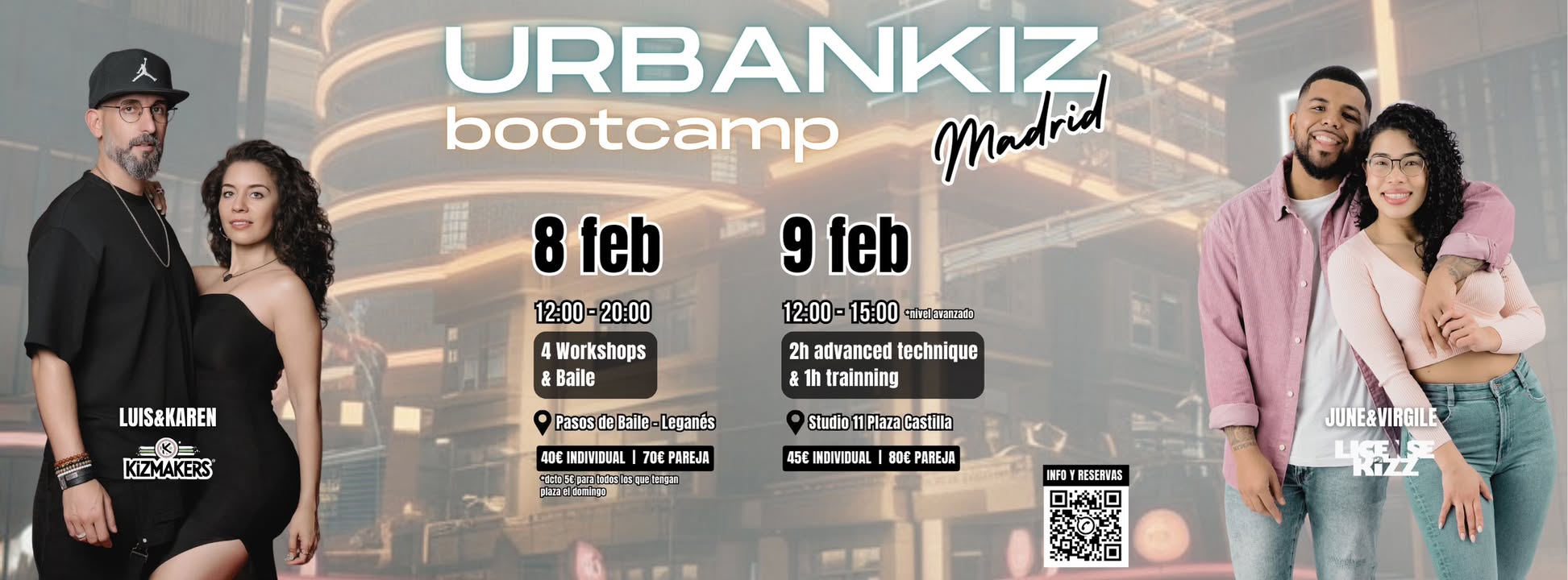 Urbankiz Bootcamp June&Virgile 🤜🏾🤛🏼 Luis&Karen