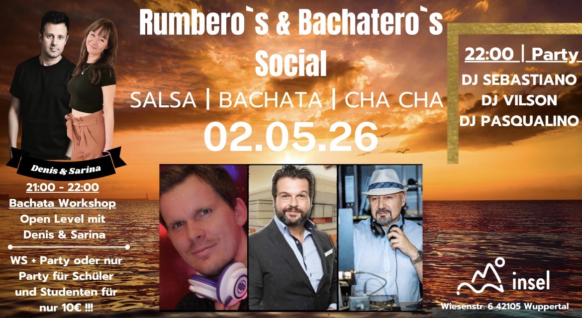 Rumbero's & Bachatero's Social Mai edition