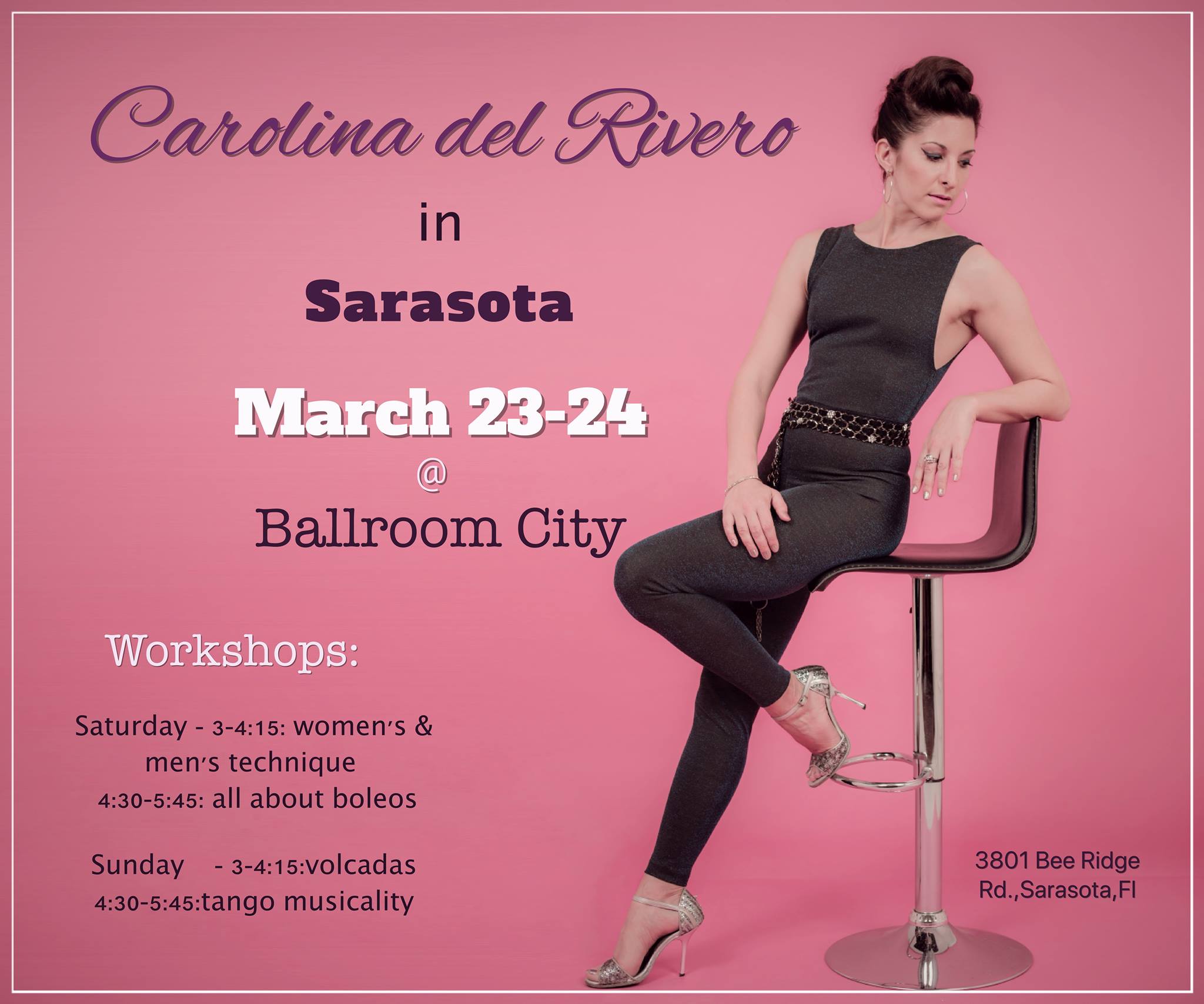 Workshops with Carolina del Rivero