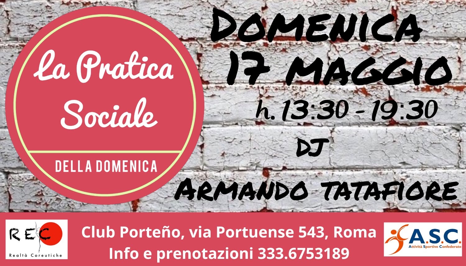 La Pratica Sociale di domenica 17 maggio!