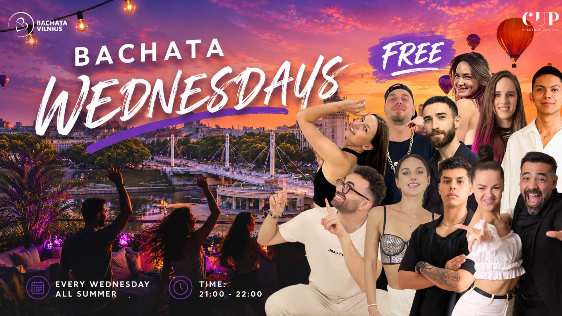 Summer Wednesdays ☀️ FREE BACHATA Social