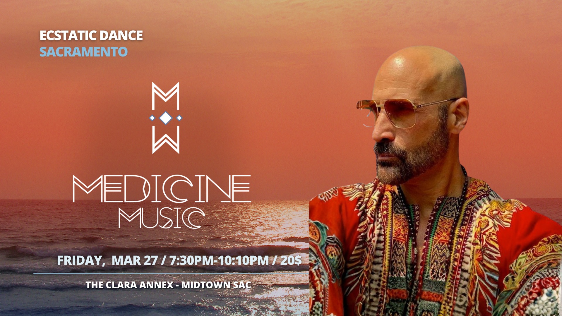 Ecstatic Dance Sacramento: Medicine Music