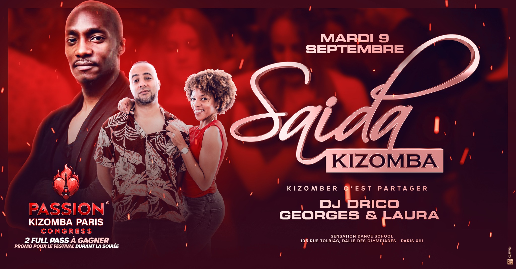 Saida Kizomba #Passion Kizomba Paris Congress