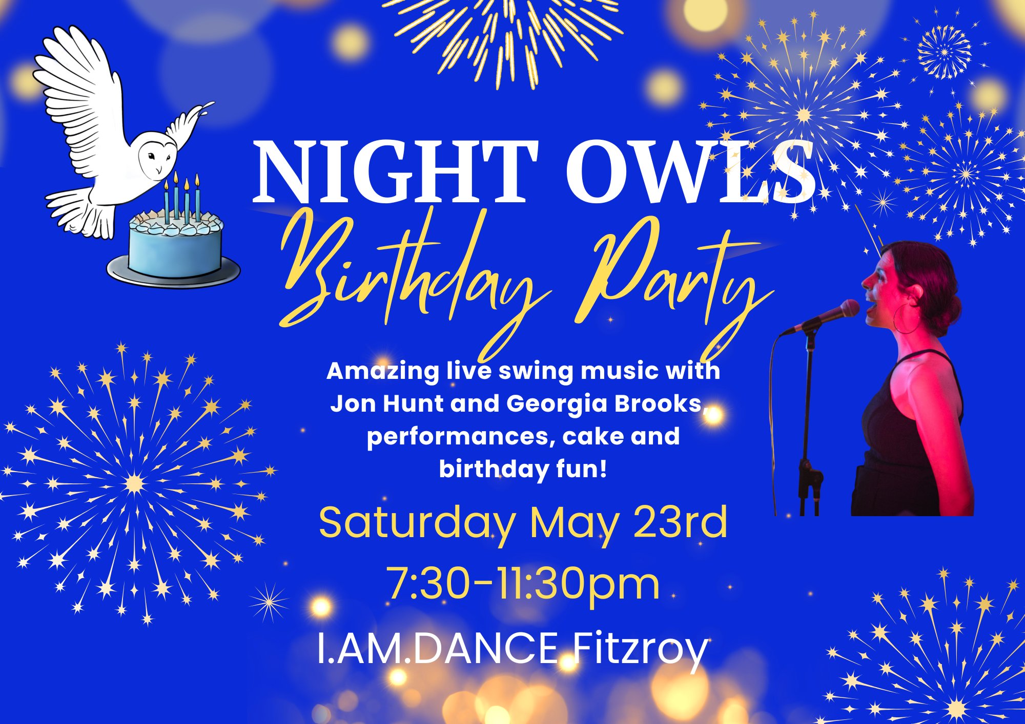 Night Owls Birthday Party