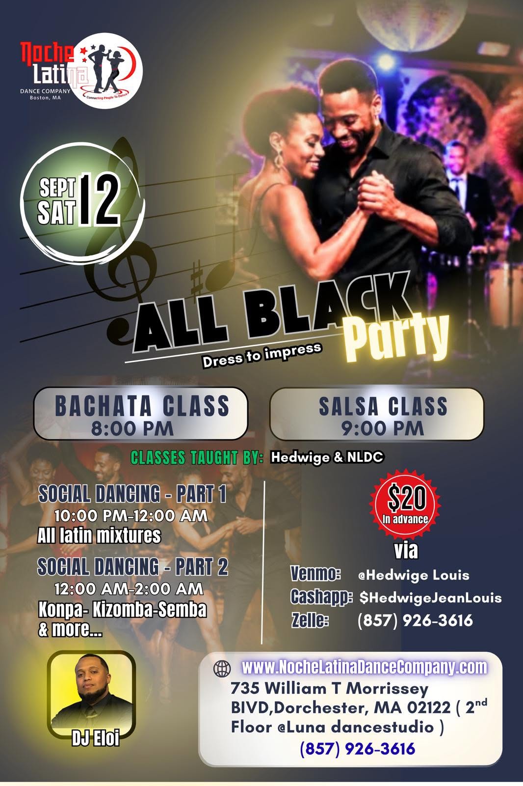 Bachata & Salsa workshops- Social Dancing + more !!!