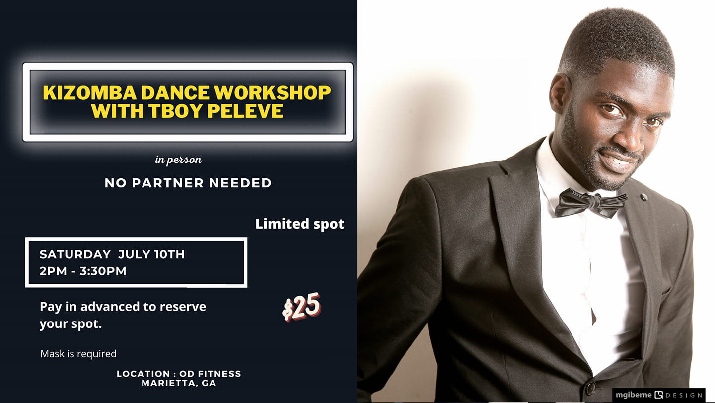 Kizomba workshop with Tboy