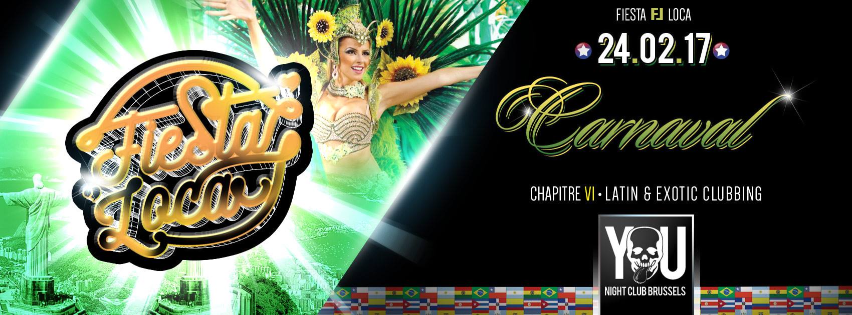 Carnaval 2017 by Fiesta Loca • Latino & exotic party