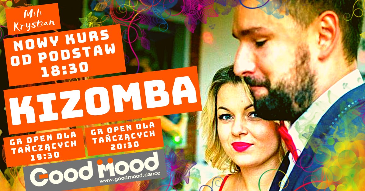 Kizomba od podstaw ★ NOWY Kurs Tańca ★ Wtorki 18:30 ★ 11.02.2020