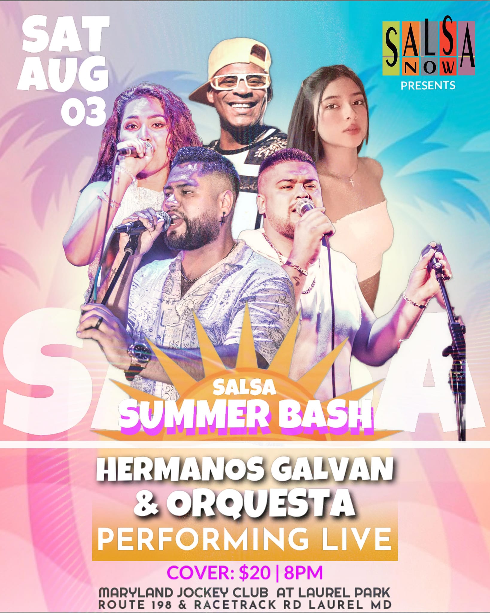 Ritmo de la Noche Summer Bash Live with Hermanos Galvan & Orquesta