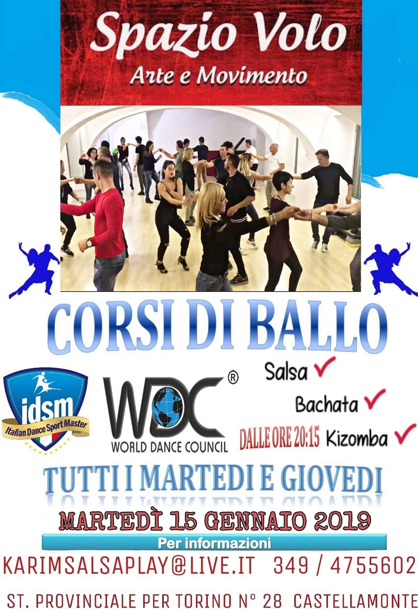 CORSI CARAIBICI SCUOLA DI DANZA E BALLO "SPAZIO VOLO"