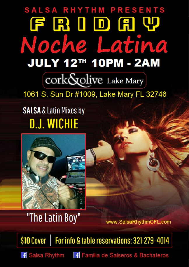 Salsa Rhythm's Friday Noche Latina