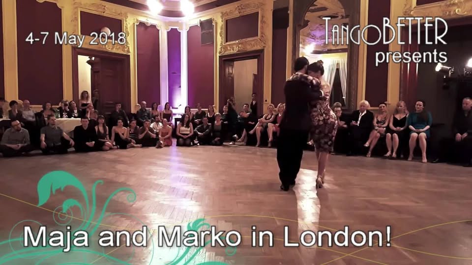 Maja and Marko in London - big TangoBETTER event