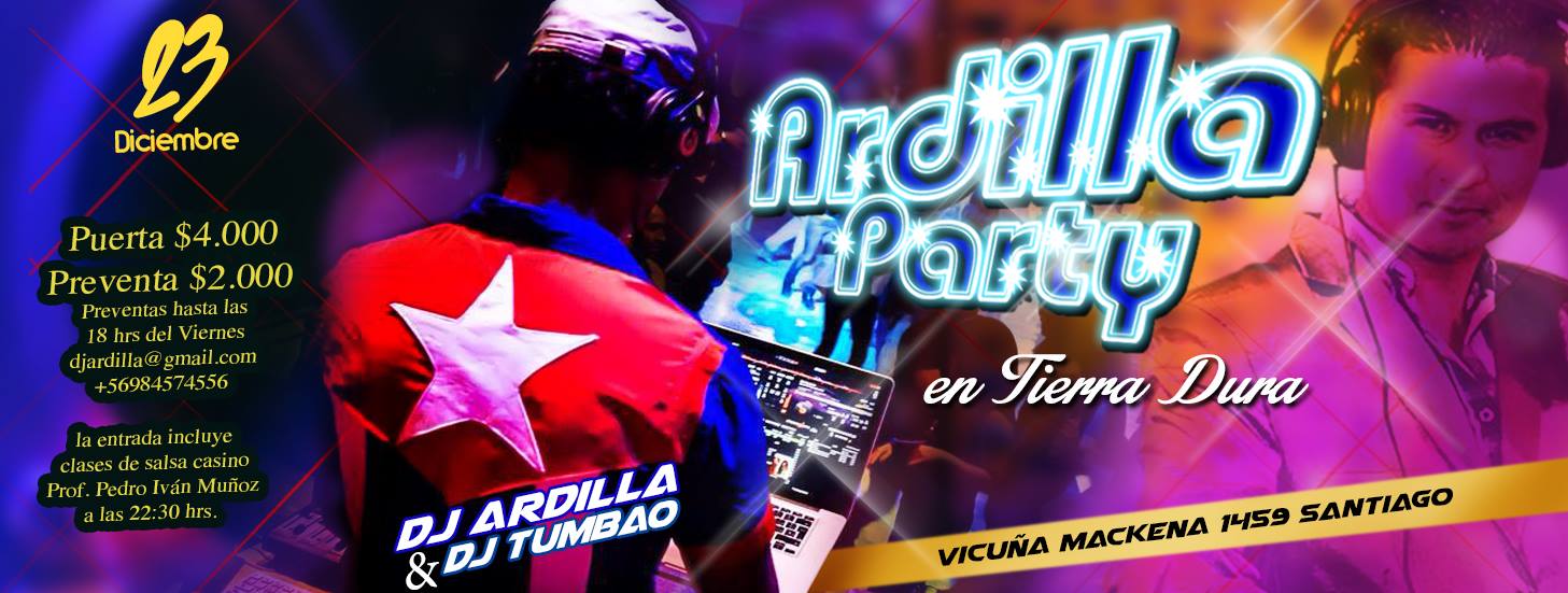 Ardilla Party en Tierra Dura