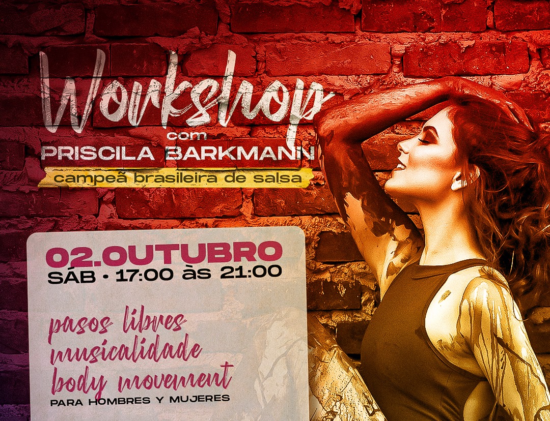 Workshop de Salsa com Priscila Barkmann