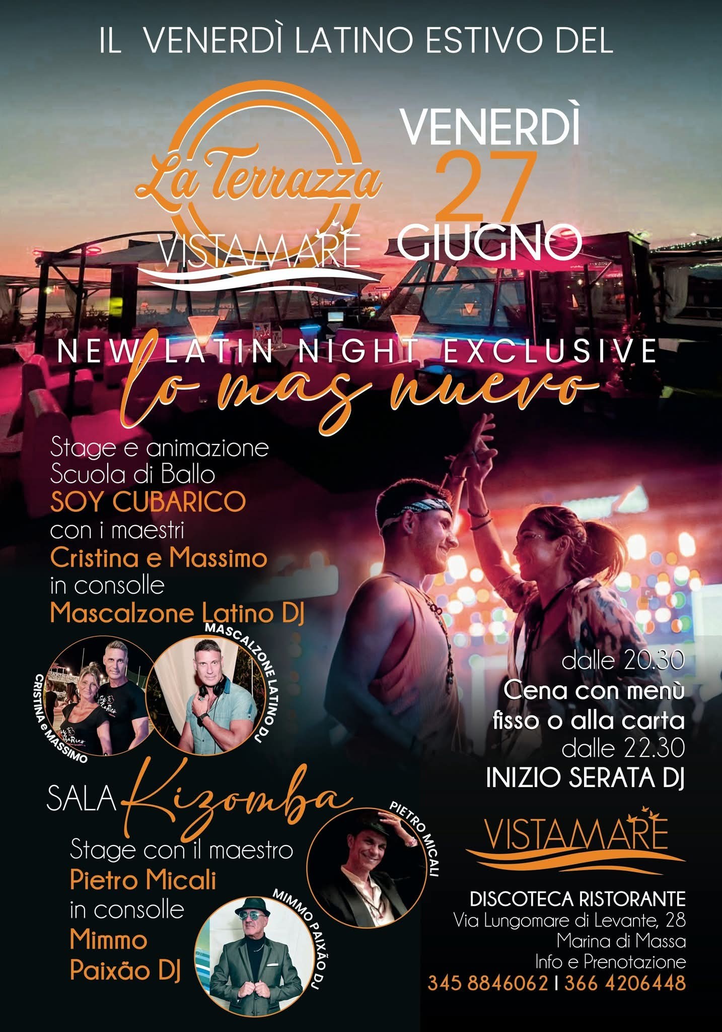 New Latin Night ⭐️La Terrazza Latina⭐️