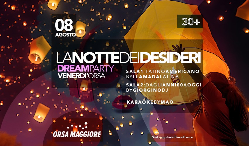 La Notte dei Desideri @ Orsa Maggiore