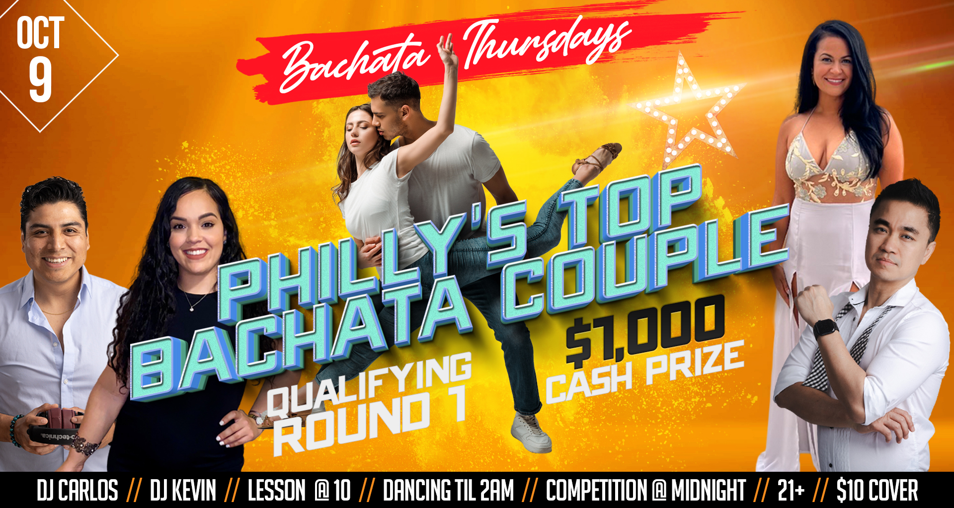 Philly's Top Bachata Couple 2025 ROUND 1