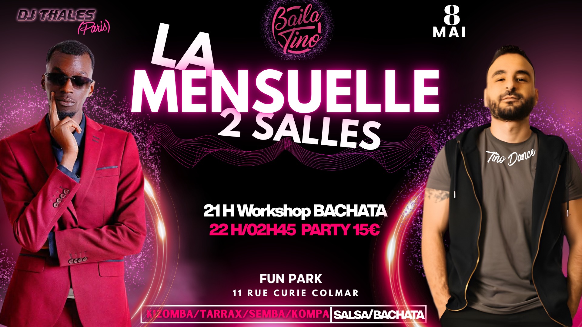 La Mensuelle - 2 Salles 2 Ambiances - DJ Thales (Paris)