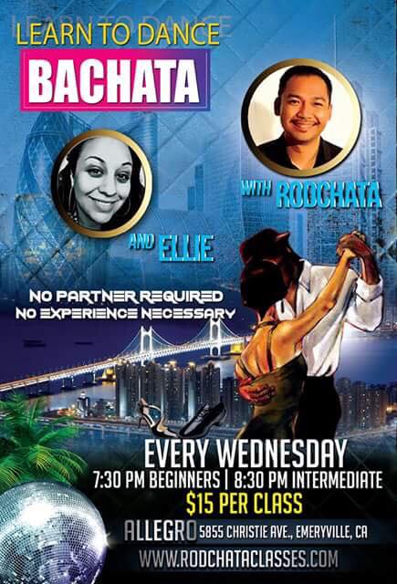 This Wednesday: Bachata Classes w Rodchata