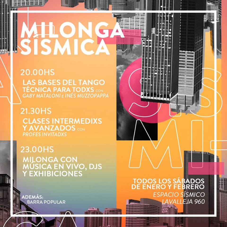 ★Milonga Sísmica ● 11 de enero★