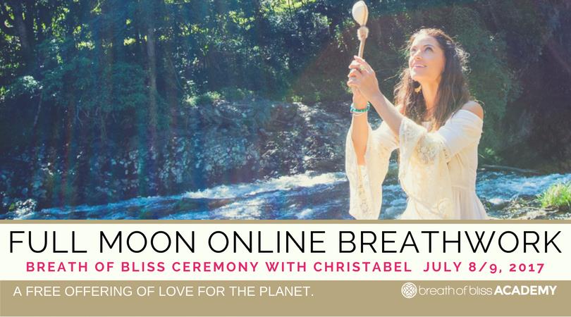 Free Full Moon Online Breathwork Ceremony July 8 9