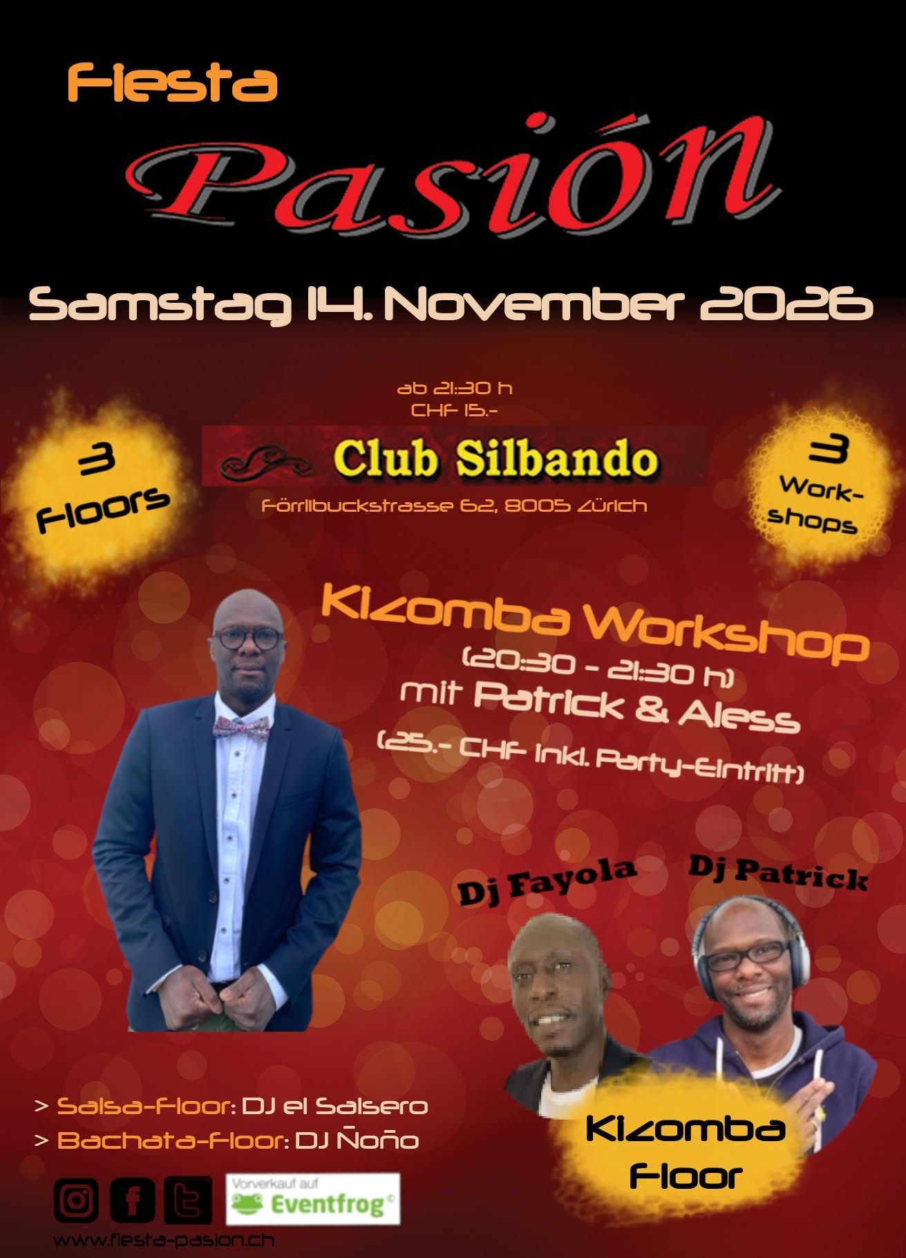 Kizomba Workshop mit Patrick & Aless