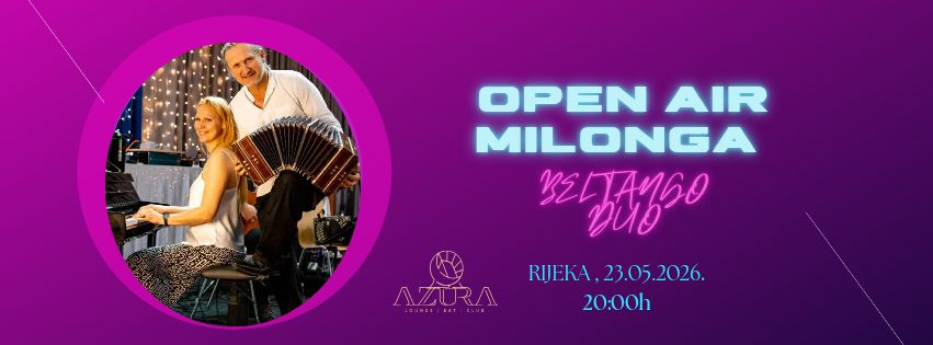 OPEN AIR MILONGA WITH BELTANGO DUO-RIJEKA