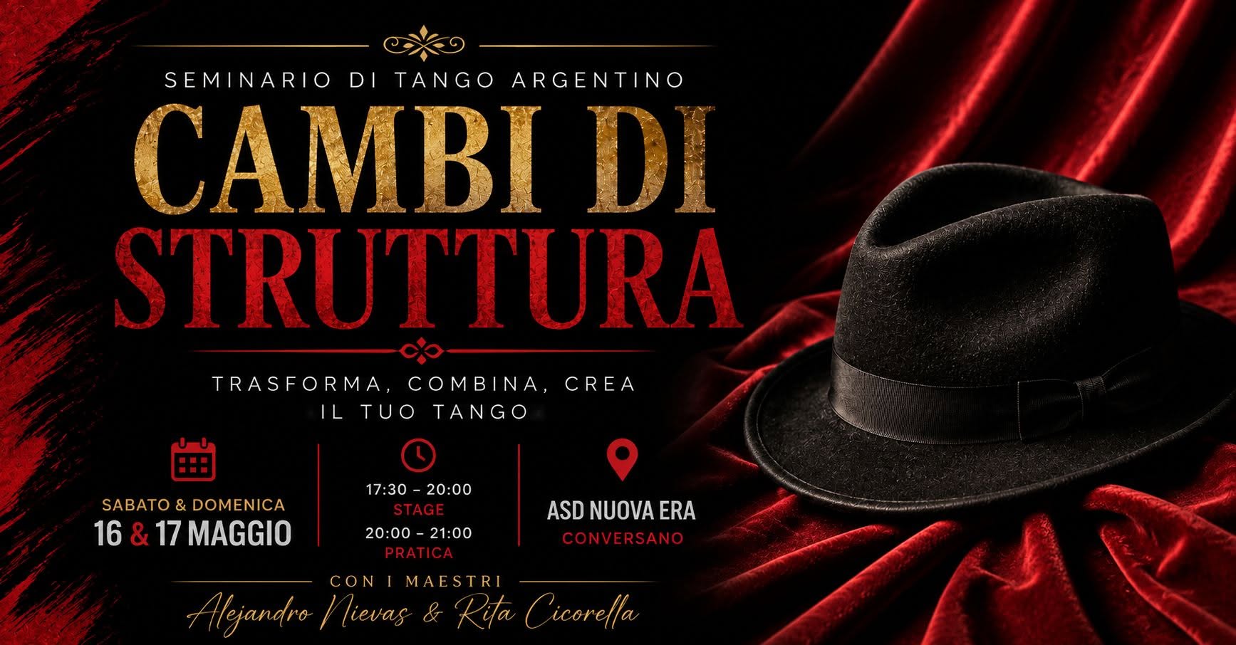 SEMINARIO DI TANGO ARGENTINO - CAMBI DI STRUTTURA
