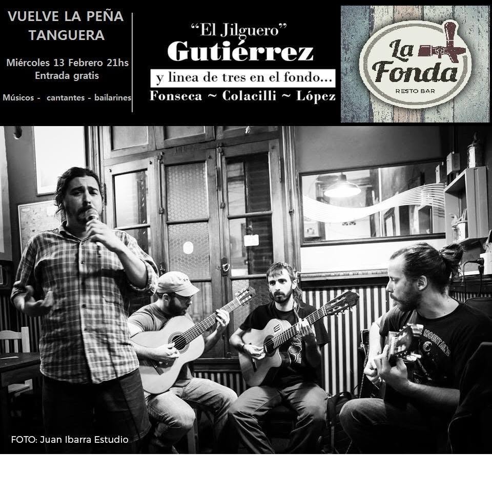 Volvimos: noche de tango, peña y recalada!