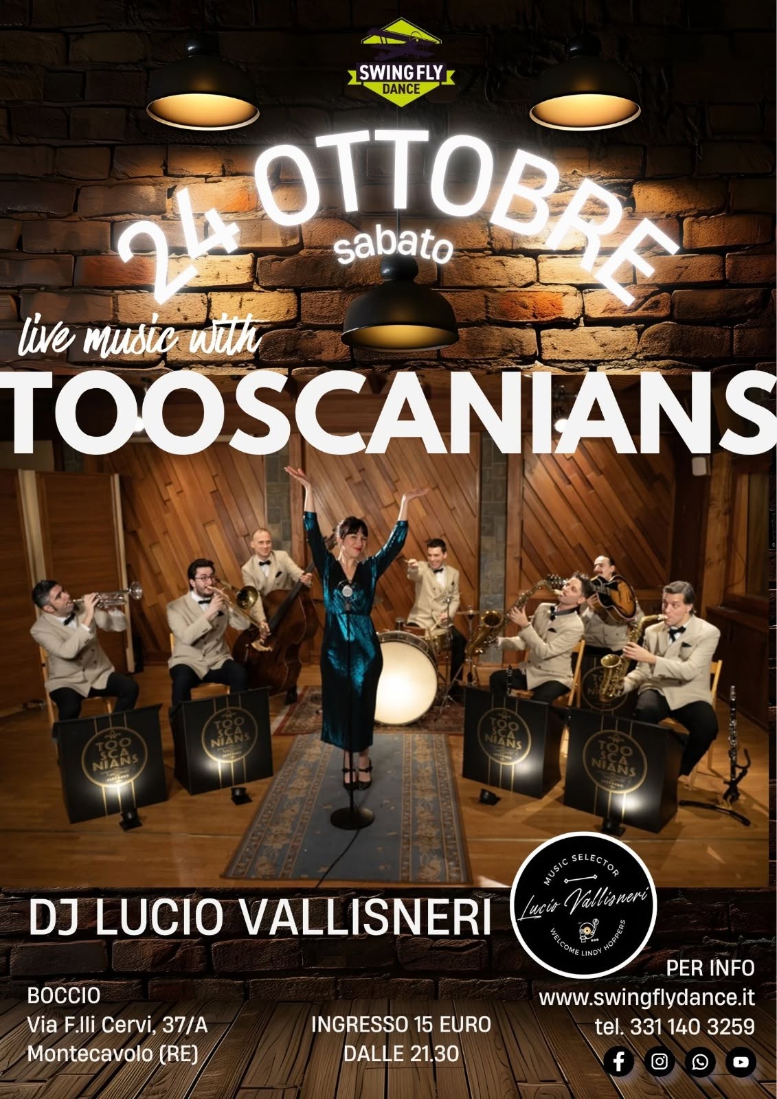 All Star on Stage With Tooscanians