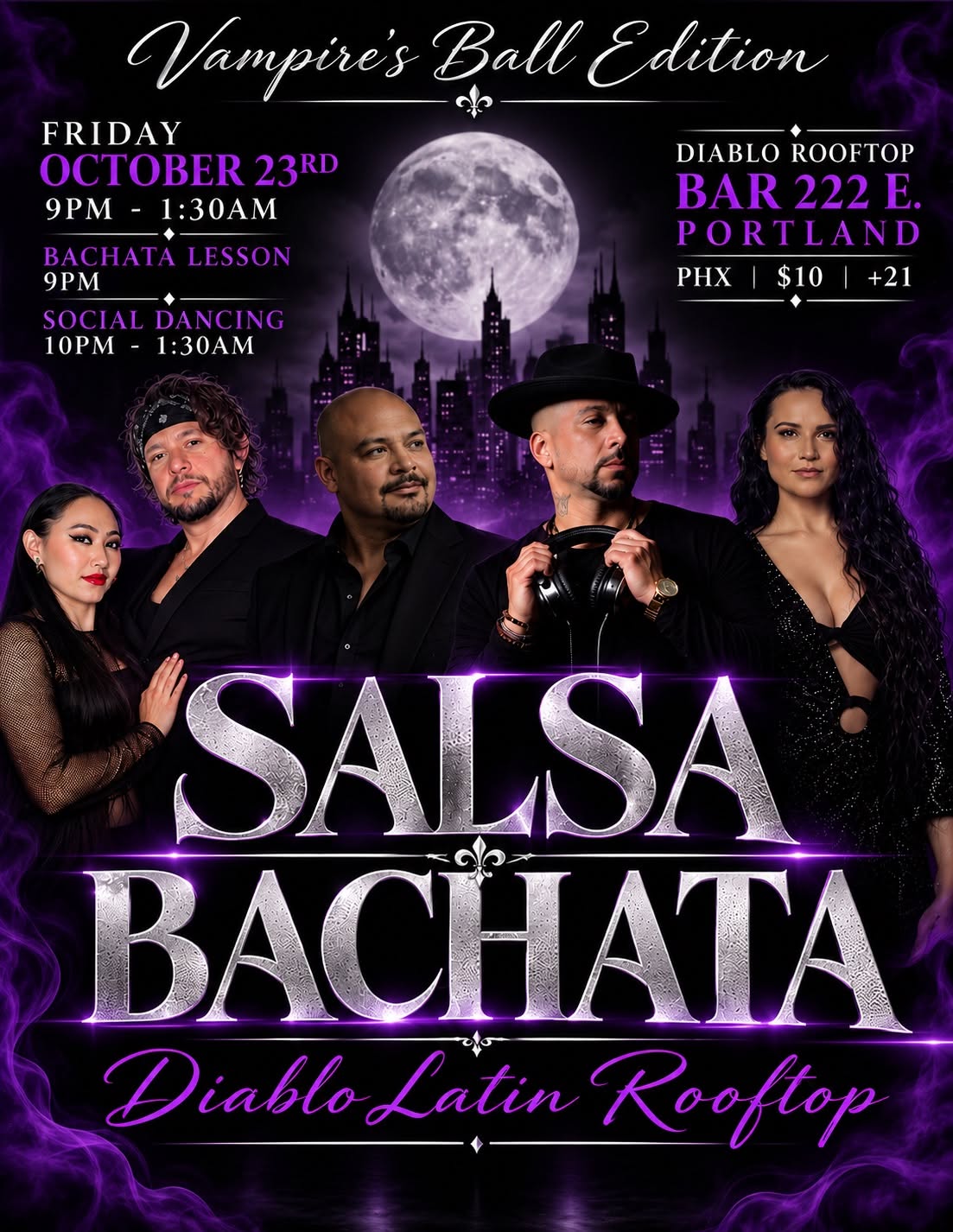 Diablo Latin Rooftop: Vampire’s Ball Edition!