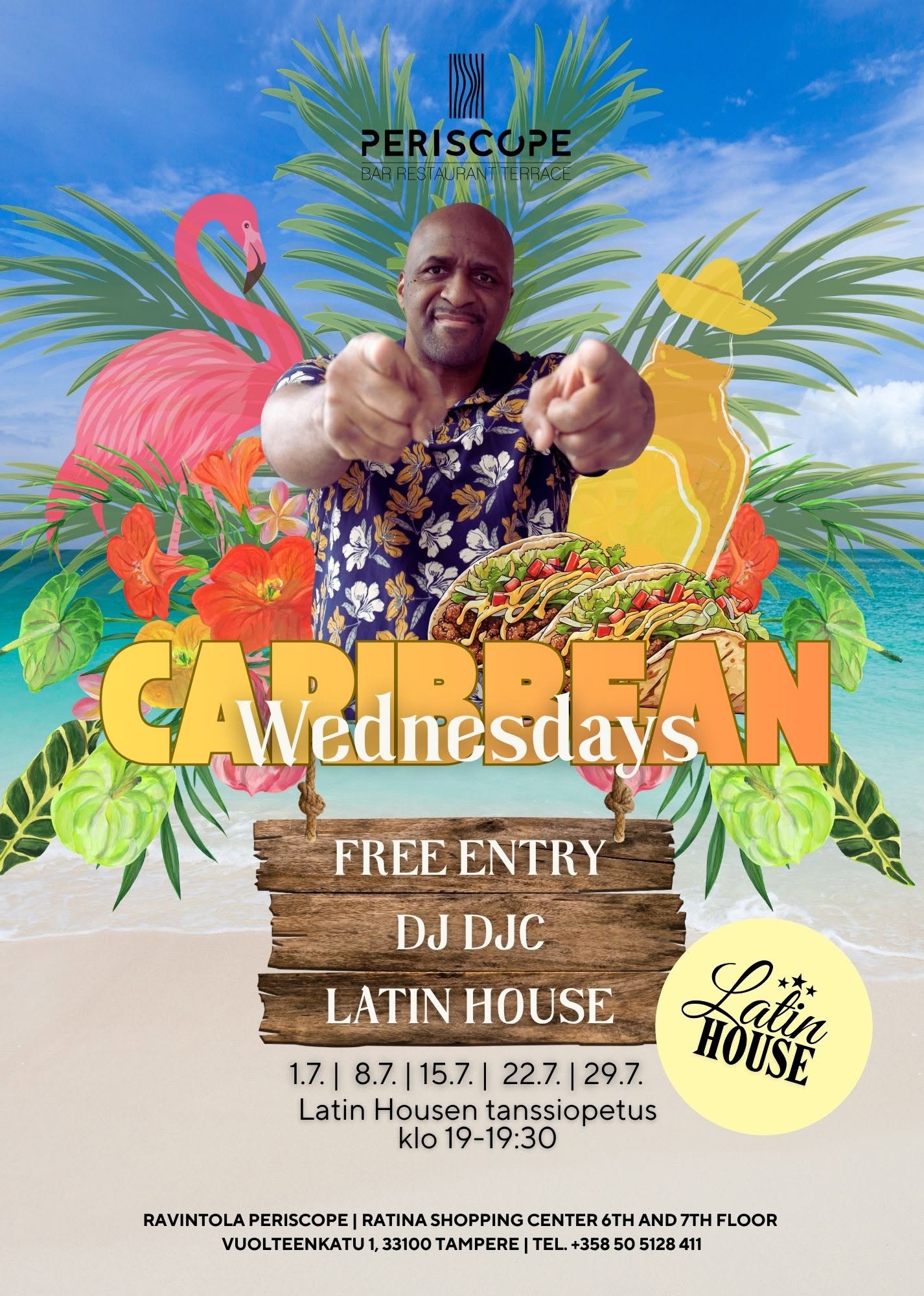 LATIN HOUSE GOES CARIBBEAN WEDNESDAYS