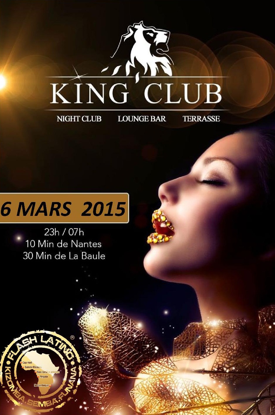 FIESTA AFRO- LATINO (especial kizomba) AU KING CLUB