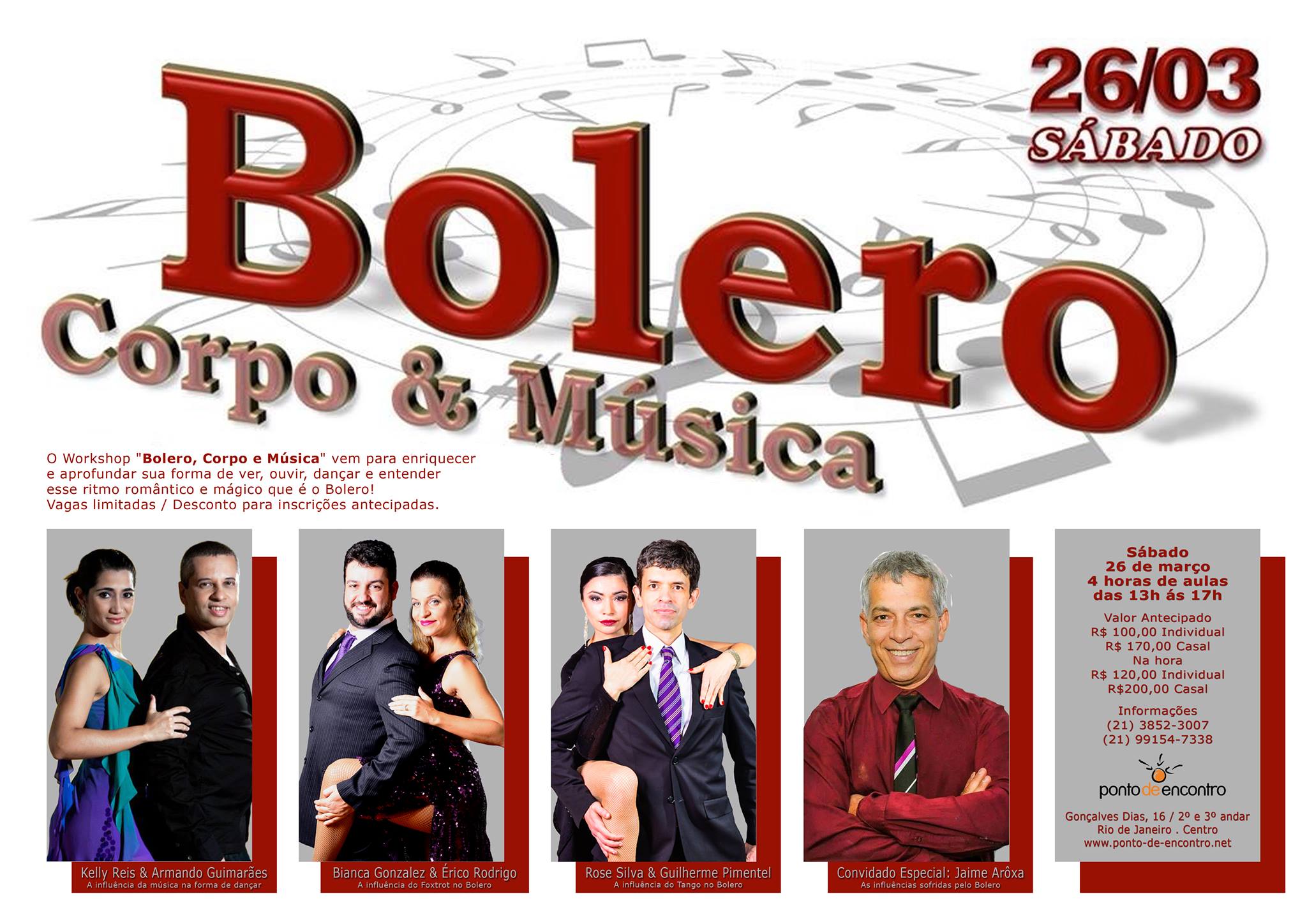 Workshop Bolero: Corpo & Música