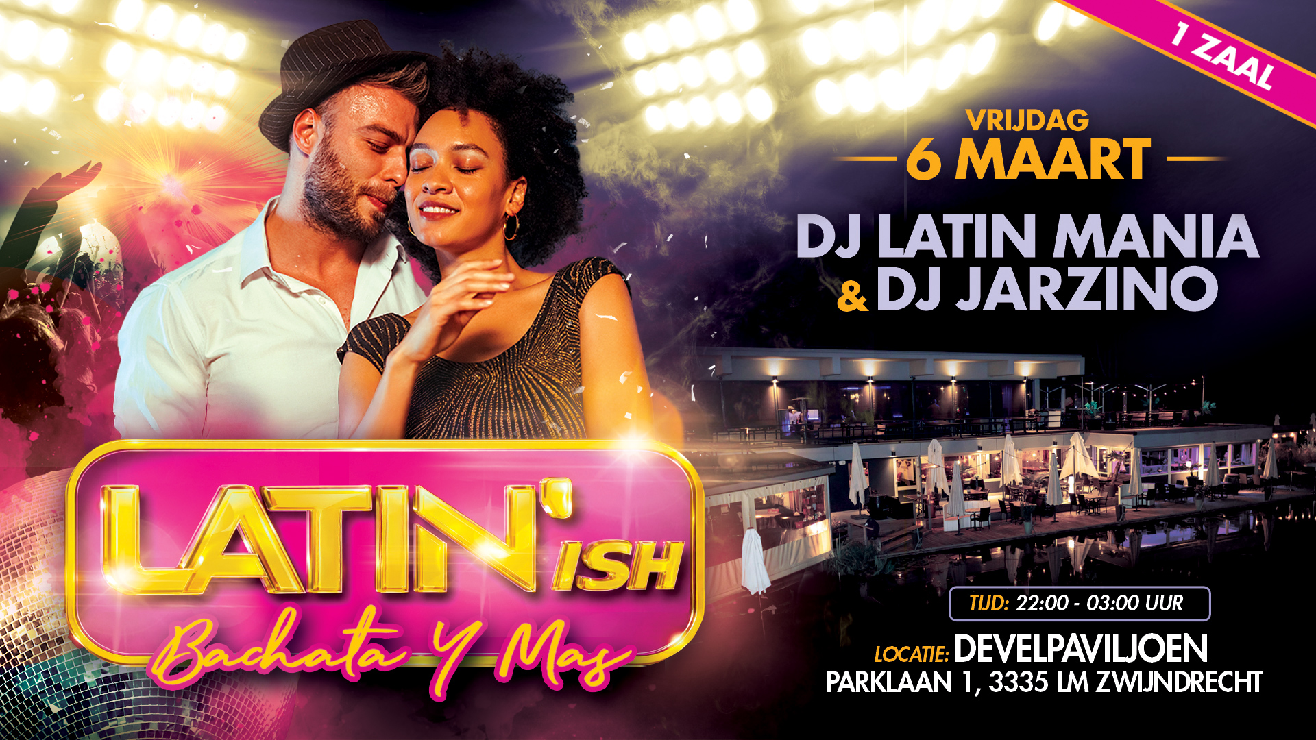 Latin'ish - Bachata y Mas (1 zaal) in Zwijndrecht