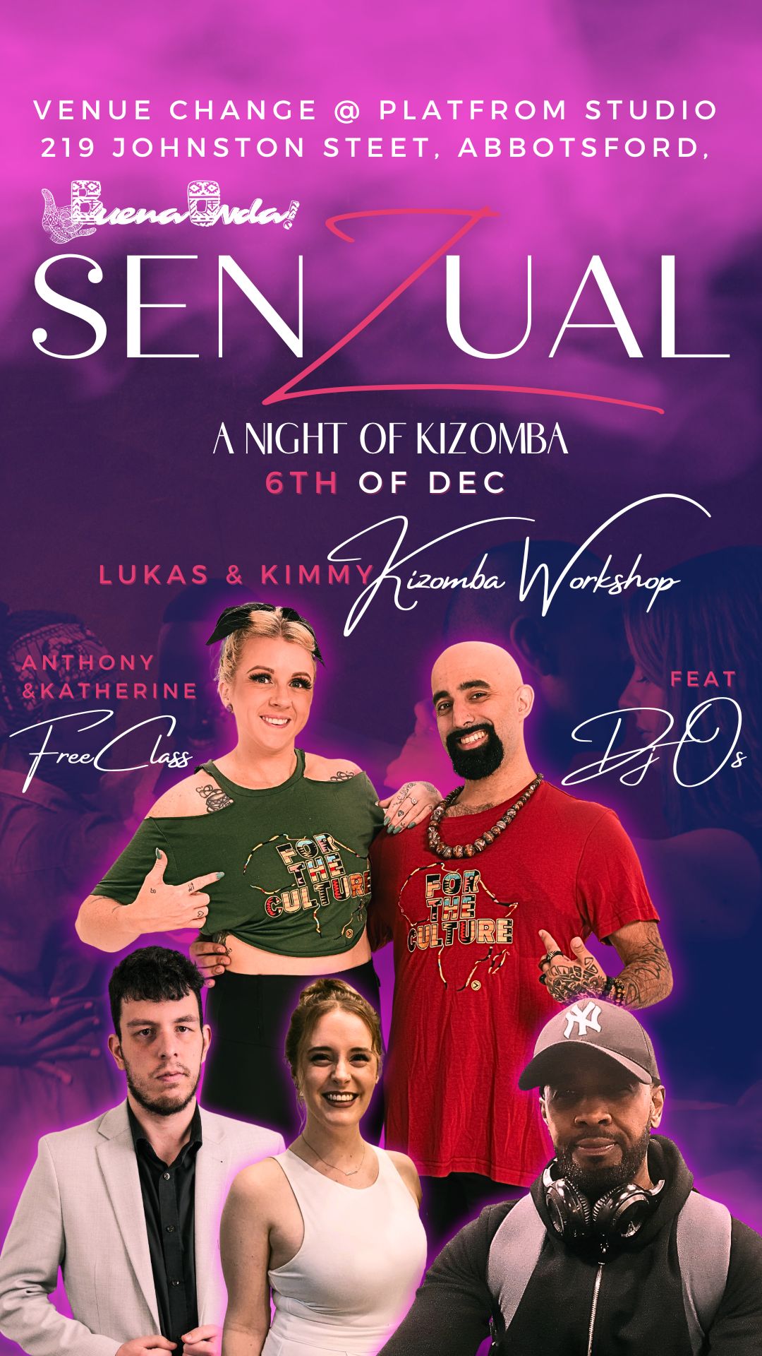 SenZuaL: A Night of Kizomba! *NEW VENUE