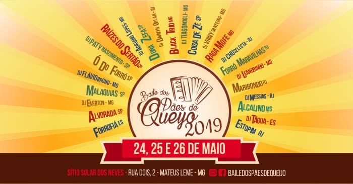 Baile Dos Pães De Queijo 2019